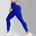 thumbnail image 1 of Aobny Leggings for Women Butt Lifting Skinny Yoga Blue Leggings Slim-Leg Legging Ankle Comfys Fit Women Quick Drying Pants, 1 of 7
