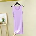 thumbnail image 1 of Aobny Moo Moos for Women Nightgown Soft Modal Nightshirt Sleeveless Purple Sleep Tanks Couples Pajamas Matching Sets,L, 1 of 6