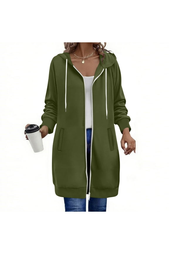 Plus Size Shirts for Women Zip Up Tunic Shirt Hooded Army Green Pullover Long Sleeve Christmas Blouses,XXXL