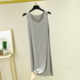 thumbnail image 1 of Aobny Soft Nightgowns for Women Modal Loungewear Sleeveless Gray Sleep Tanks Short Comfy Pajamas for Women Set,XXL, 1 of 6