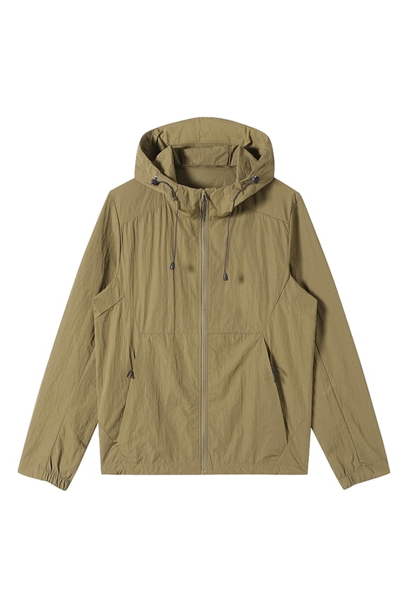 Solid Tee Shirts Sun Shirt Zip Mens Clothes Hooded Big & Tall Long Sleeve Oversized Tee,Yellow,3XL