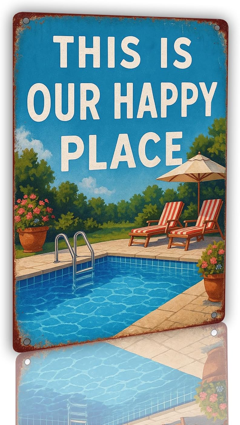 This Patio Is Our Happy Place Sign