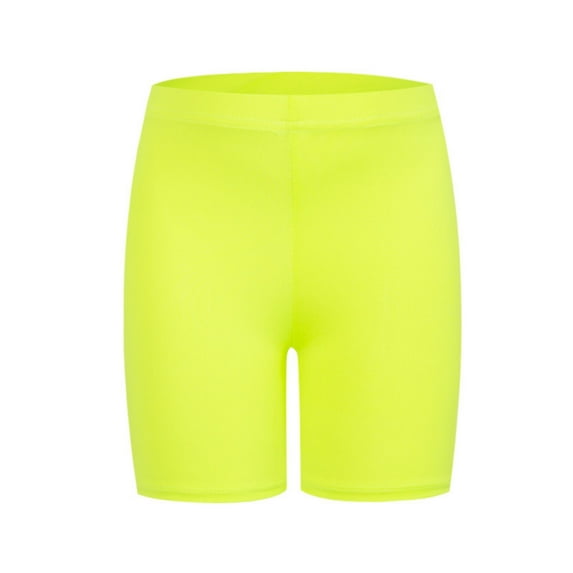 Aocisk Girls Shorts Summer Elastic Waist Casual Comfortable Play Outfit Toddler Athletic Breathable Shorts for Kids Light Green 5-6 Years