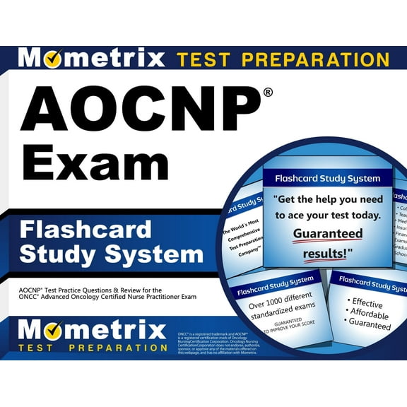 Aocnp Exam Flashcard Study System : Aocnp Test Practice Questions & Review for the Oncc Advanced Oncology Certified Nurse Practitioner Exam (Cards)