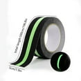 thumbnail image 1 of Aodebiao 1 Packs Glow in the Dark Anti-Slip Tape | Non-Adhesive Safety Grip Strips | Luminous Reflective Stair Tread | Indoor Outdoor Steps Floor Ladder Deck Ramp Traction, 1 of 5