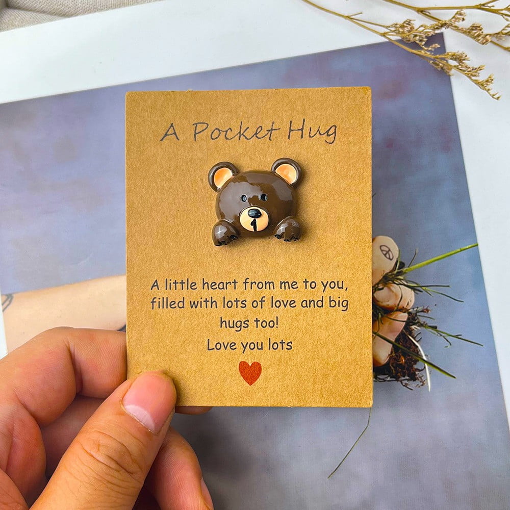 Aodebiao 2025Pocket Hug Bulk Little Resin Animal Emotional Support ...