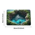 thumbnail image 1 of Aodebiao 3D Optical Illusion Rug, Brick Bottomless Hole Design Non- Area Rug for Living Room, Bedroom, Front Door Mat, Playroom & Gameroom Floor Carpet Decor, 1 of 3