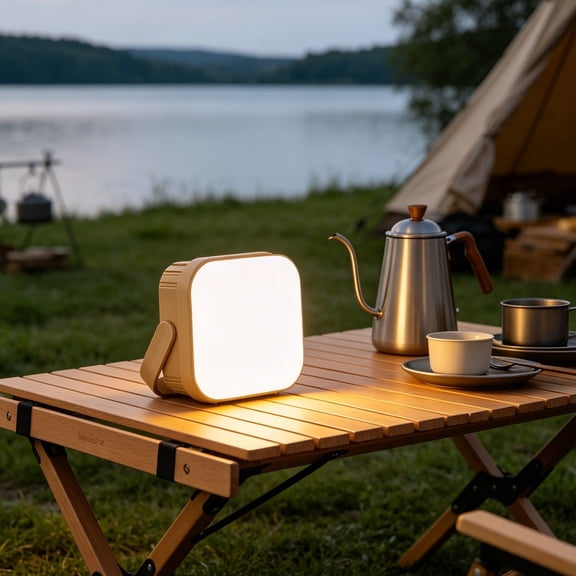 Aodebiao Camping Lamp Rechargeable Outdoor LED Lantern with Extended Battery, Vintage Ambient Light for Tent Camping Emergency, Portable Mini Hanging Lantern Lanterns for Hiking Power Outage Lighting