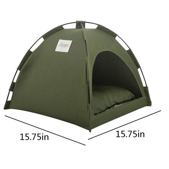 Aodebiao Cat Tent Outdoor/Indoor, Cat and Dog Waterproof Tent House, Outdoor Dog Bed Washable, Indoor/Outdoor Cave Nest Bed Small Dog Tent for Cat, Bunny and Small Animal