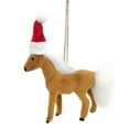 thumbnail image 1 of Aodebiao Christmas Horse Plush Toy Pendant Soft Simulation Pendant Hanging Decor for Room Party Gift Holiday Home Decoration Cute Animal Friend, 1 of 5