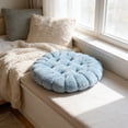 thumbnail image 1 of Aodebiao Comfortable Chair Cushion 16x16x4 Inch Thick Seat Pad for Bedroom Living Room Office Insulation Cushion with High Elastic Cotton Soft Back Support Cushion, 1 of 6