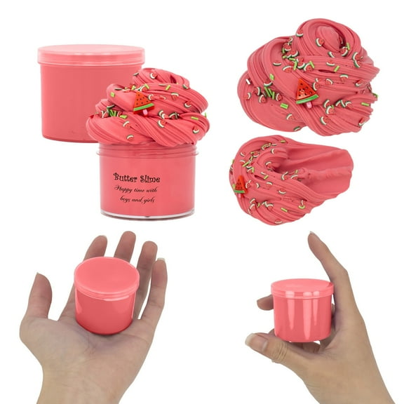 Aodebiao Furry Cloud Slime Sensory Play Non Settling Stretchy Clay DIY Craft Kit Stress Relief Creative Art Therapy