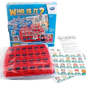 Aodebiao Guess Who Board Game Family Party Interactive Deduction Educational Tabletop Game for Adults Strategy Game with 96 Cards