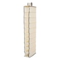 thumbnail image 1 of Aodebiao Household Essentials Hanging Shoe Organizer, Natural Canvas, Clothes Storage, 10 Pockets , Collapsible, 1 of 6