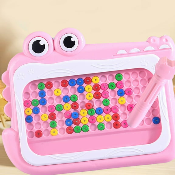 Aodebiao Magnetic Drawing Board Educational Toy Doodle Sketch Pad Travel Activity Learning Game Reusable Fun Gift