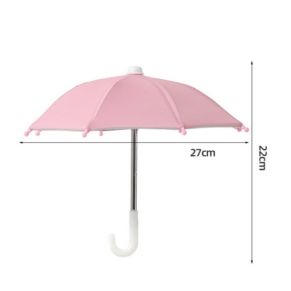 Aodebiao Mini Art Deco Umbrella - Portable Sunshade & Rain Protector for Bikers, Compact & Stylish - Small Travel Umbrella for Bags, Purse, and On-the-Go Use