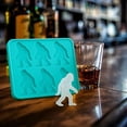 thumbnail image 1 of Aodebiao Monster Silicone Ice Cube Tray Bigfoot Ice Mold, 6 Cavity 3D Monster Ice Cube Molds for Whiskey, Cocktail, Fun Shapes Reusable Ice Cubes Maker Easy Fill and Release Ice Make, 1 of 6