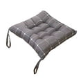 thumbnail image 1 of Outdoor Chair Seat Cushion 16x16 Inch Soft Thick Pad with Straps for Garden Patio Home Kitchen Office Dining Elastic Comfortable Cover, 1 of 3