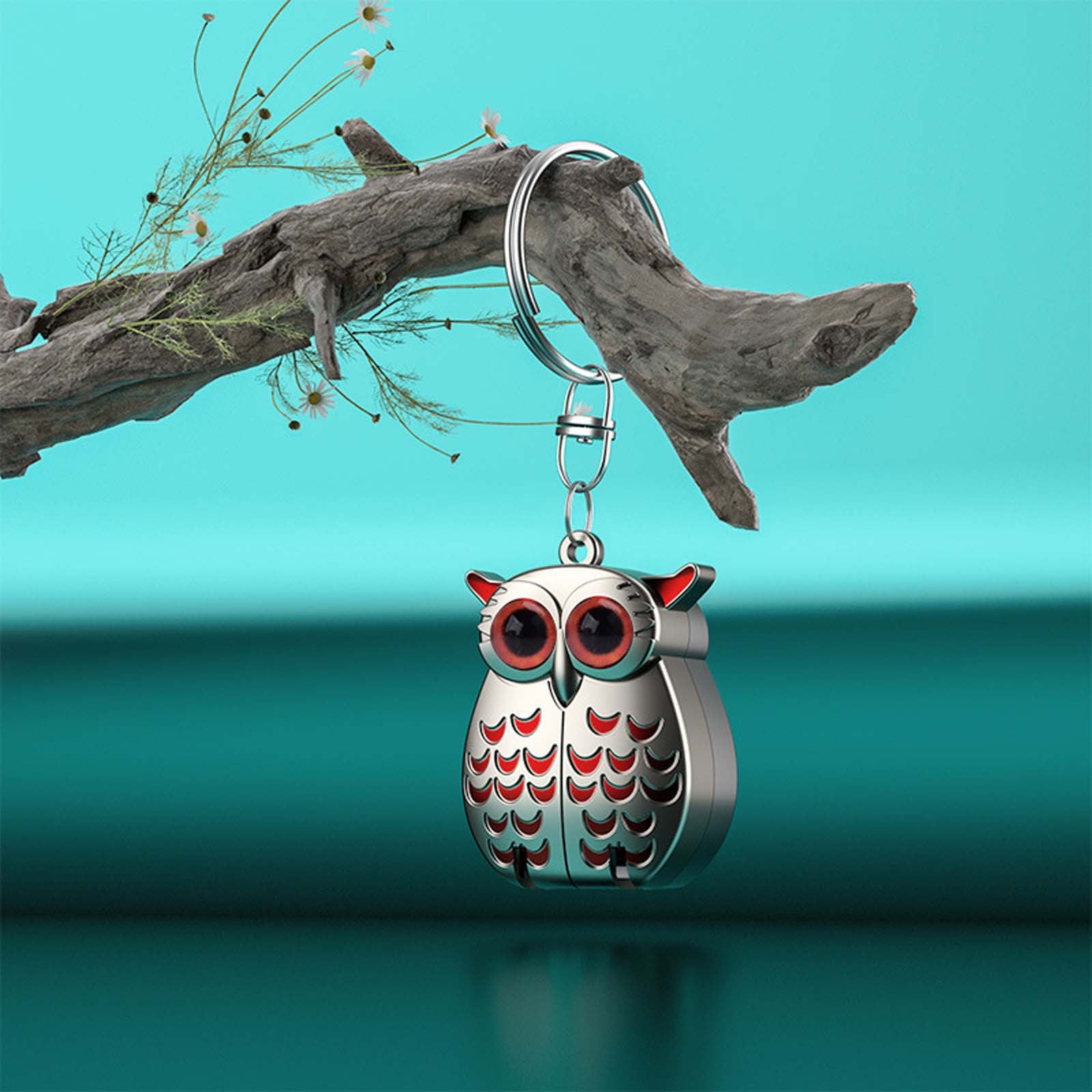 Aodebiao Owl Keychain Nail Clipper,2-in-1 Foldable Nail Clipper with ...