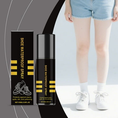 Aodebiao Shoe Waterproof Spray Invisible Protection for Leather Suede Boots Rain Stain Resistant Care Outdoor Footwear Guard Spray