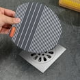 thumbnail image 1 of Aodebiao Shower Drain Cover Floor Drain Cover to Keep Bugs Out Silicone Tub Stopper Sewer Anti-Odor Mat Deodorizing Plugs for Bathroom Kitchen Laundry, 1 of 6