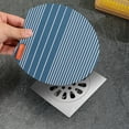 thumbnail image 1 of Aodebiao Shower Drain Cover Floor Drain Cover to Keep Bugs Out Silicone Tub Stopper Sewer Anti-Odor Mat Deodorizing Plugs for Bathroom Kitchen Laundry, 1 of 6