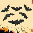 thumbnail image 1 of Aodebiao Spooky Gel Window Clings Halloween Party Decorations Adhesive Gel Bats Scary Window Stickers Home Decor, 1 of 8