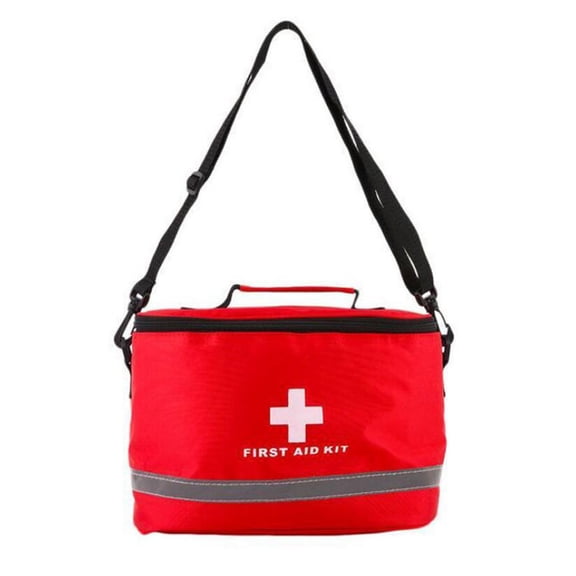 Aodebiao Travel-First Aid-Kit Car-Home Survival-Kit Outdoor-Adventure - Small Portable Red Emergency Essential Sets Office Hiking Camping Business Public Must Have First Aid Gear Equipment 1st Aid