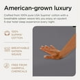 thumbnail image 1 of Aodebiao Washed Cotton Bed Sheet Set - Solid Color Queen/King/Twin Size, Hypoallergenic & Wrinkle-Resistant for Home Decor (5 Colors, Easy-Care & Luxury Finish), 1 of 9