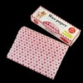 thumbnail image 1 of Aodebiao Wax Paper,Food Picnic Paper,50 sheets Grease Proof Paper,Waterproof Dry Hamburger Paper Liners Wrapping Tissue for Plastic Food Basket By Meleg Otthon, 1 of 10
