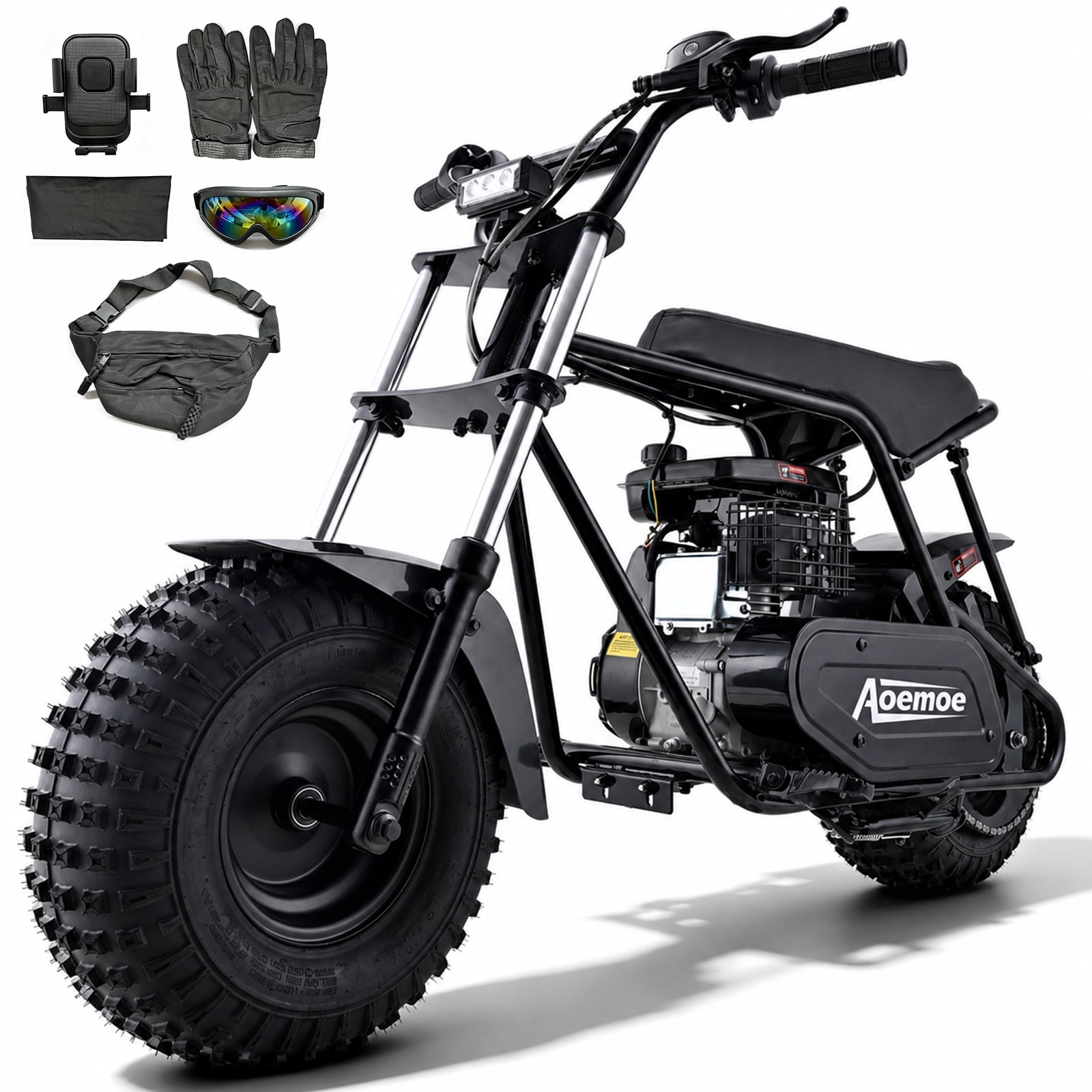 Aoemoe DB1 Gasoline 50CC Dirt Bike, BLACK - Walmart.com