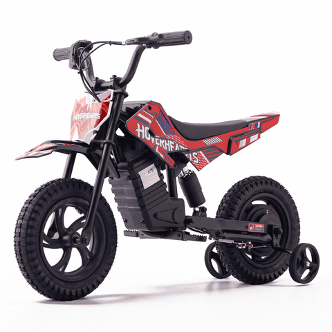 Aoemoe 120W 25.2V 2.6Ah Battery, Electric Dirt Bike, 6.2 MPH Max Speed, Gifts for children, Red