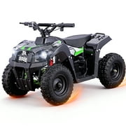 Aoemoe 36V Electric 4-Wheeler, 12MPH Speed with Suspension, 500W Electric Ride Ons, Ages 6-13, Orange