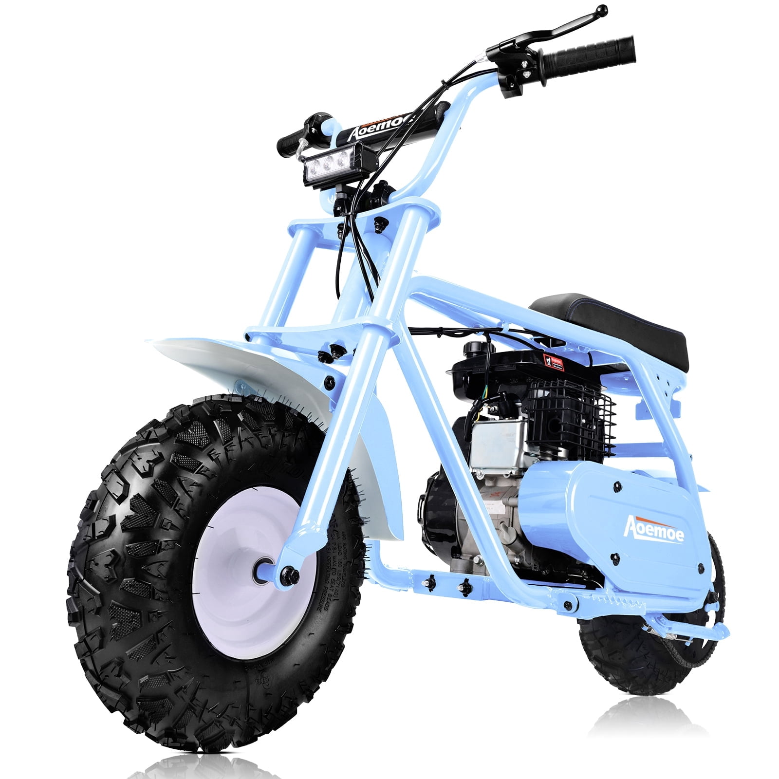 Aoemoe 99CC MB001 Gasoline Mini Dirt Bike,4-Stroke 18MPH Off Road