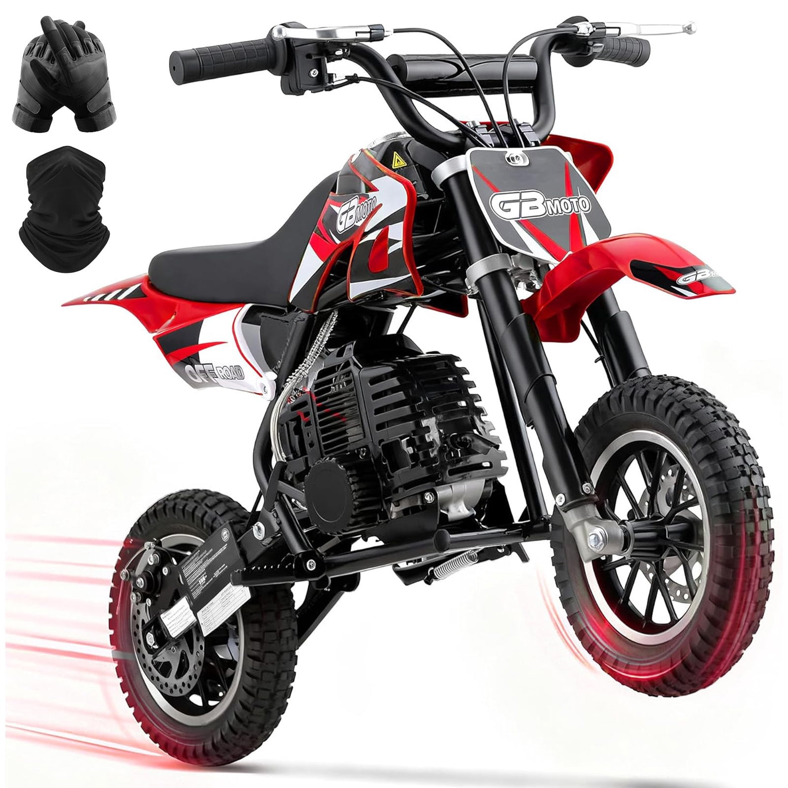 Aoemoe DB1 Gasoline 50CC Dirt Bike, RED