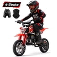 thumbnail image 1 of Aoemoe dirt bicycles, 39cc gas power motorcycle, 45×24×16in , 4-Stroke, dirt bicycles for kid 8 14, Red, 1 of 9