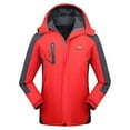 thumbnail image 1 of Aofany 2024 Long Sleeve Parkas Coats for Men Winter Windbreaker Outdoor Mountaineering Hooded Clothes Thermal Jacket Coats, 1 of 3