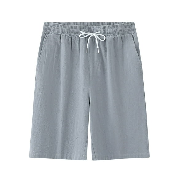 Aofany Athletic Shorts for Mens with Pocket Lightweight Running Shorts Big and Tall Drawstring Elastic Waist Workout Shorts Men Shorts