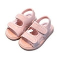 thumbnail image 1 of Aofany Baby Girl Sandals Baby Girls Boys Children's Beach Shoes Soft Sole Open Toe Sandals Roman Sandals, 1 of 3