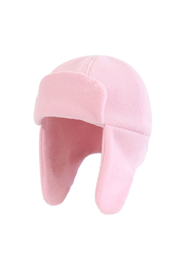 Baby Winter Hats with Ear Flaps Fashion Baby Boys and Girls Warm Wool Beanie Soft Cozy Cable Knit Hat Cute Fleece Caps for Toddlers