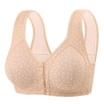 thumbnail image 1 of Aofany Bras for Older Women Front Closure No Underwire Supportive Bras Plus Size Push Up Bras Breathable Bras, 36B/C-50B/C, 1 of 2