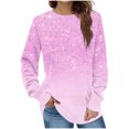 thumbnail image 1 of Aofany Casual Womens Sweatshirts Crewneck Long Sleeve Tops Oversized Pullover Sweatshirt for Women, 1 of 4