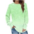 thumbnail image 1 of Aofany Casual Womens Sweatshirts Crewneck Long Sleeve Tops Oversized Pullover Sweatshirt for Women, 1 of 4