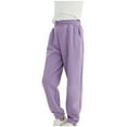 thumbnail image 1 of Aofany Children Girls Jogging Sweatpants Long Training Casual Pants Sports Trousers, 1 of 4