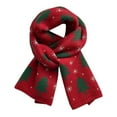 thumbnail image 1 of Aofany Fashion Warm Fleece Scarf Soft Lightweight Christmas Tree Printing Autumn Winter Scarves Wraps Xmas Gift for Women Men, 1 of 5