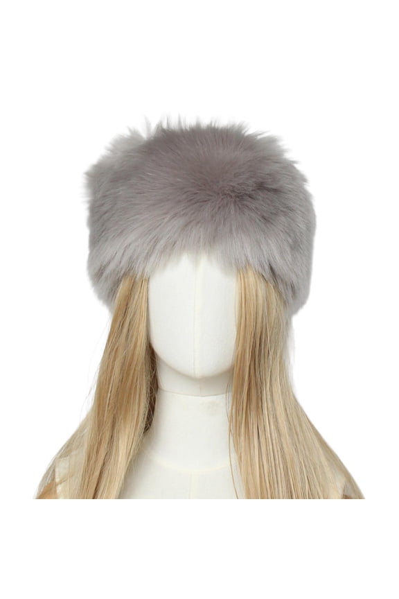 Faux Fur Trimmed Winter Fashion Hat for Women Fashionable Outdoor Warm Hats Christmas Gift
