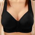 thumbnail image 1 of Aofany Front Closure Bras, Womens Bras No Underwire Full Support, Plus Size Soft Full-Coverage Wirefree Bra, 1 of 3