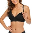 thumbnail image 1 of Aofany Full Bust Seamless Nursing Maternity Bras Lace Bralette Clip Down Nursing Bra Sleep Bra for Maternity Breastfeeding, 1 of 9