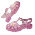 thumbnail image 1 of Aofany Girls' Soft-Soled Comfortable Crystal Heart-Shaped Closed-Toe Shoes Spring/Summer Style Jelly Princess Shoes Children's Beach Sandals., 1 of 9