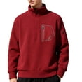 thumbnail image 1 of Aofany Heavyweight Men Hoodies Sweatshirts Fleece Long Sleeve Sweatshirts for Men Hooded/Crewneck Sweatshirts Tops with Pocket, 1 of 3